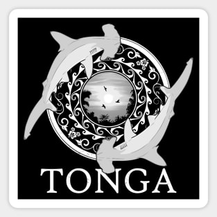 Hammerhead Sharks Tonga Pride Magnet